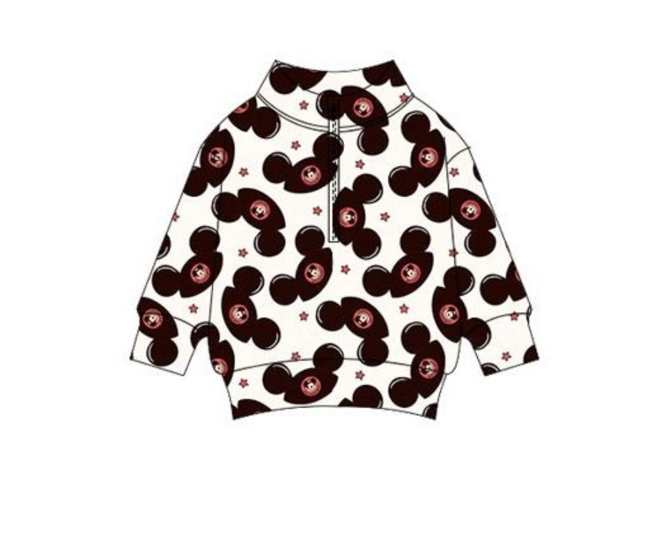 Hats Cotton Quarter Zip Pullover PREORDER SHIPPING MID DECEMBER