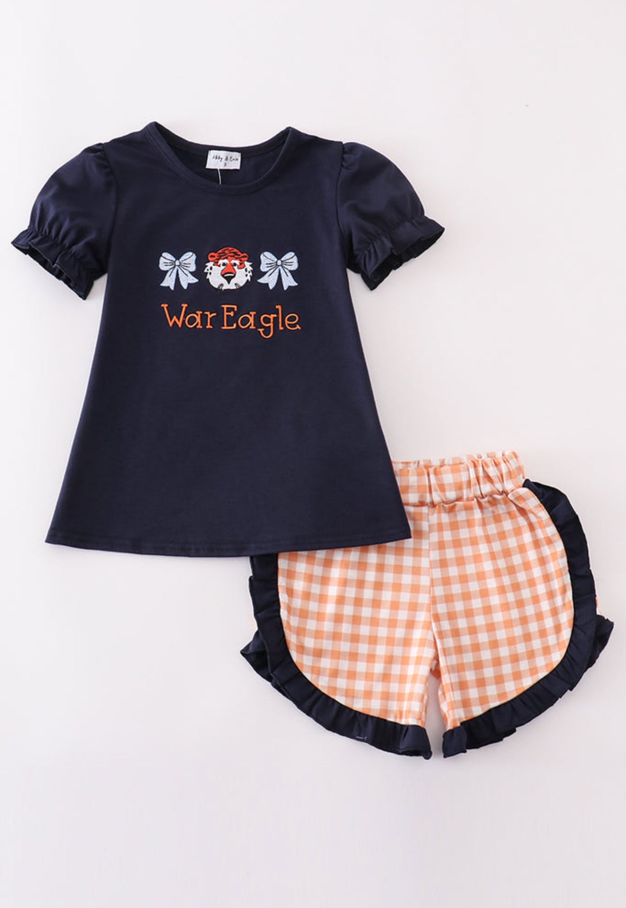 Aubie Girls Shorts Set