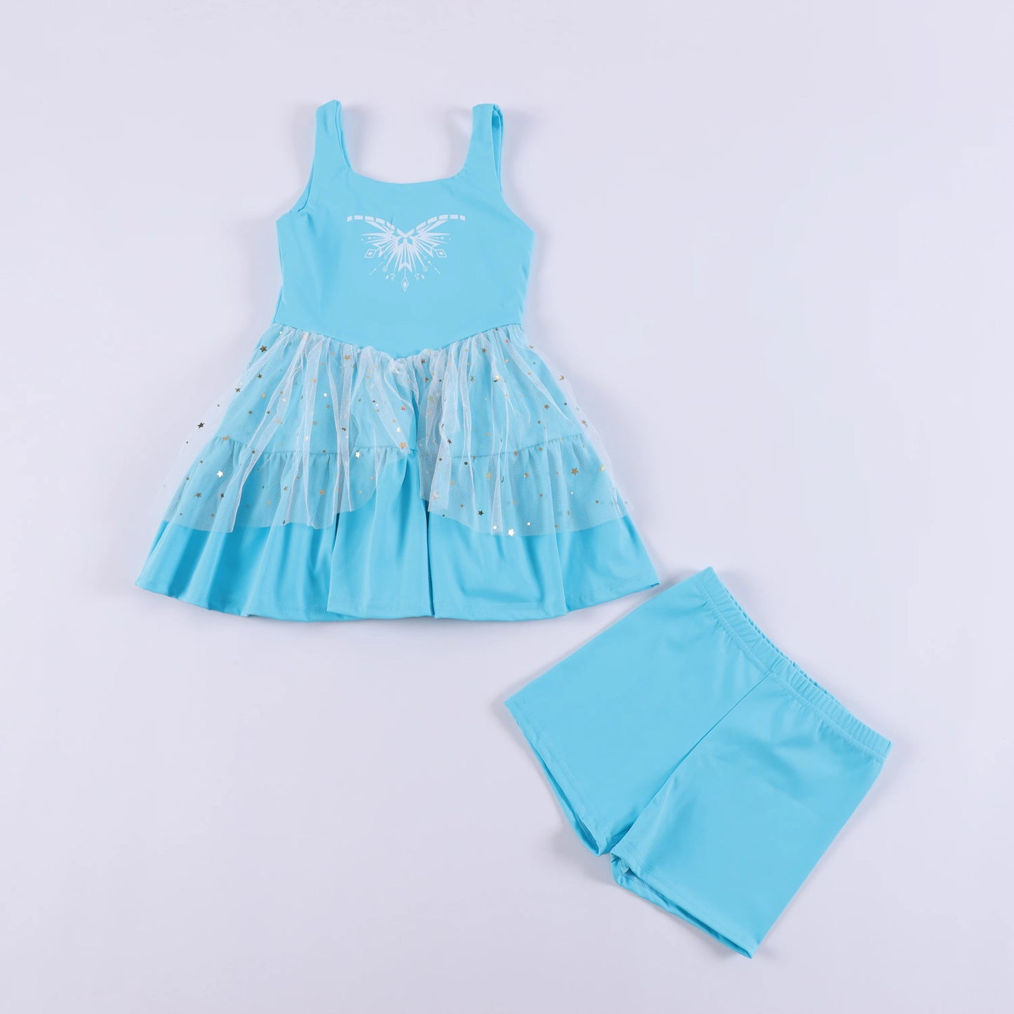 Ice Queen Fantasy Athletic Dress