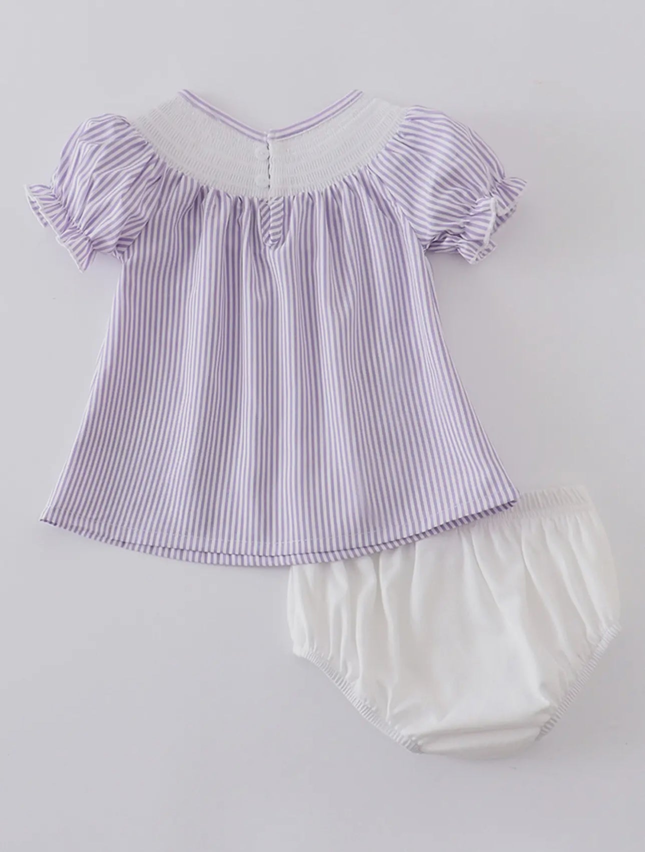 Smocked Tulip Bloomer Set