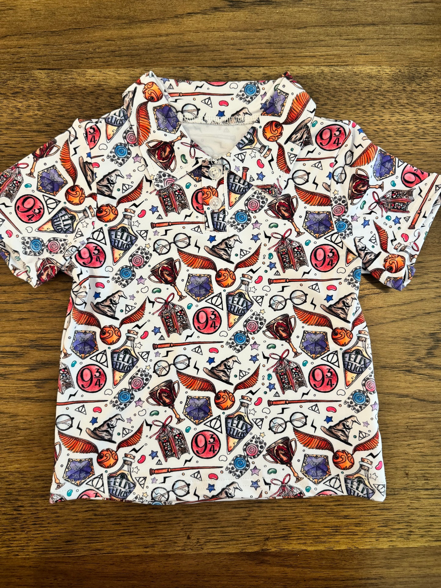 Wizard Boys Performance Polo