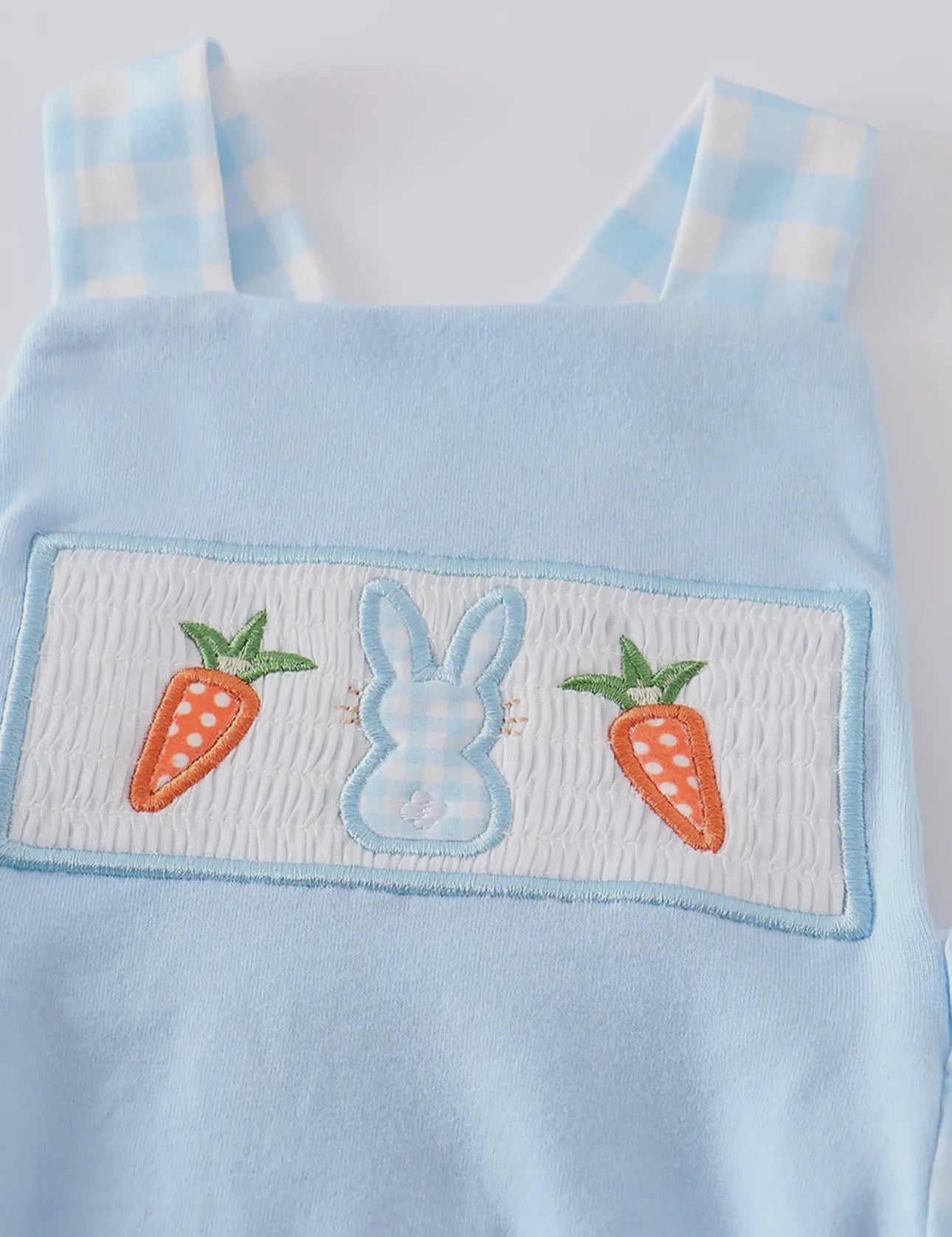 Smocked Bunny Boy Bubble