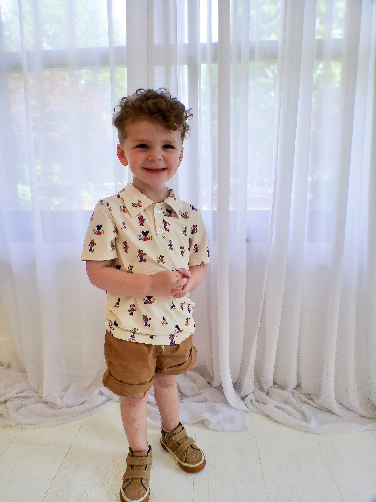 Clubhouse Friends Boys Performance Polo PREORDER ETA LATE JUNE