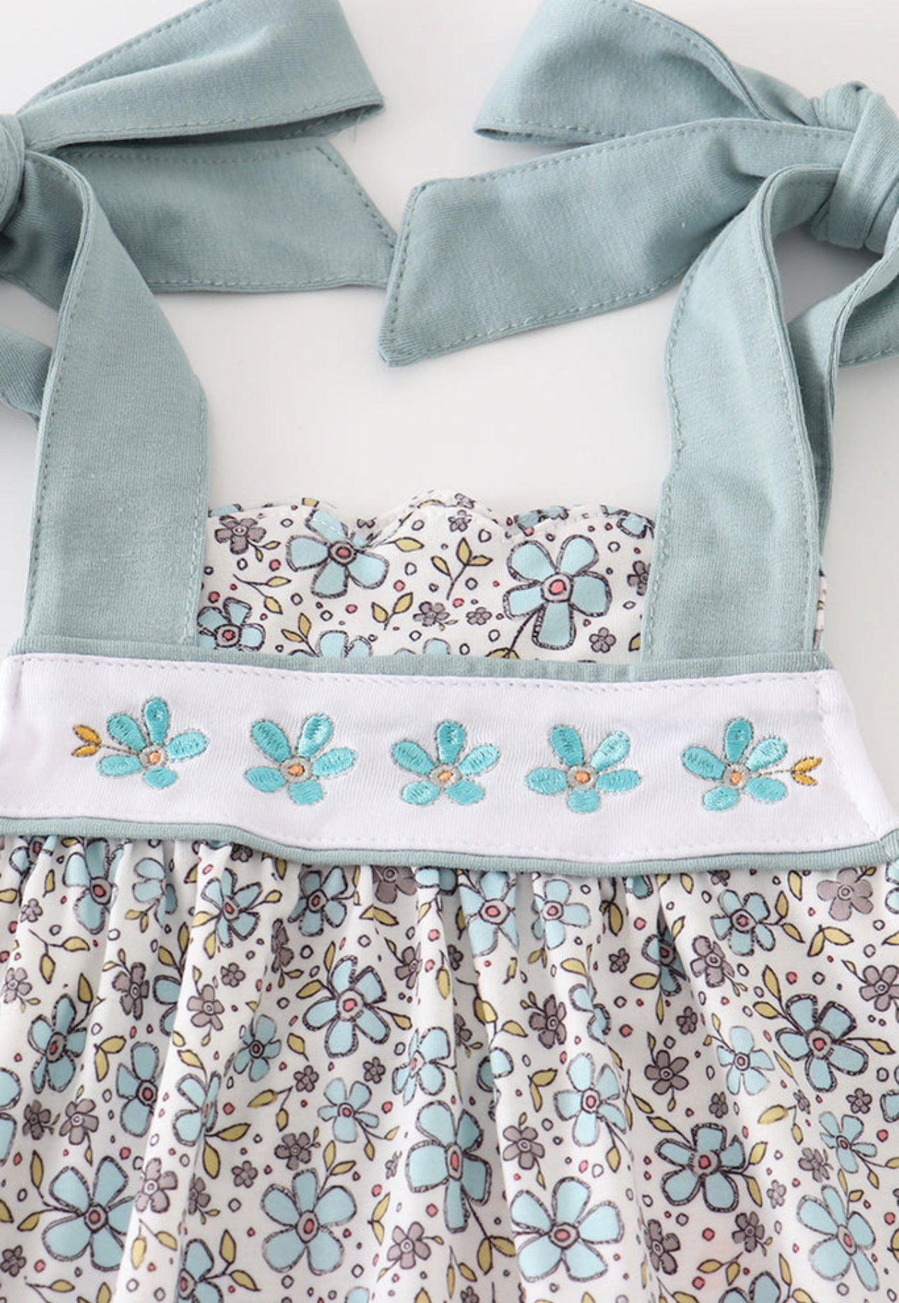 Floral Embroidered Dress