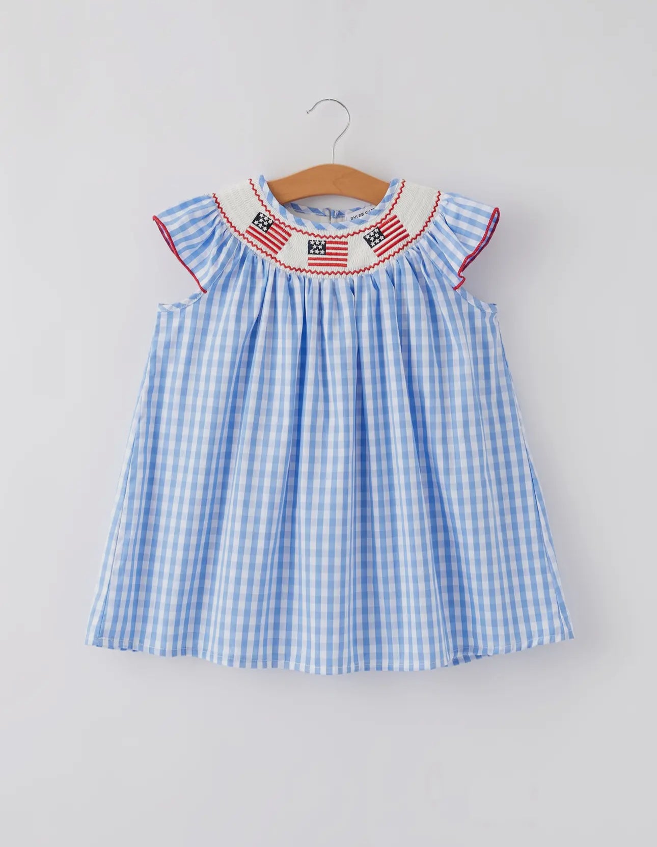 Smocked Patriotic Dress