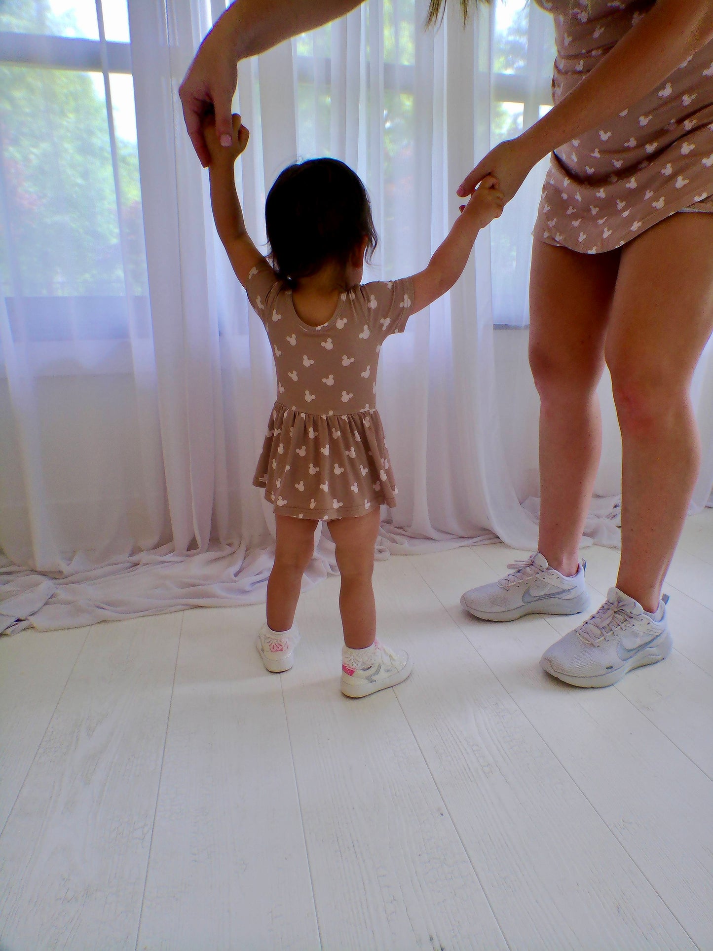 Neutral Mouse Ears Bamboo Twirl