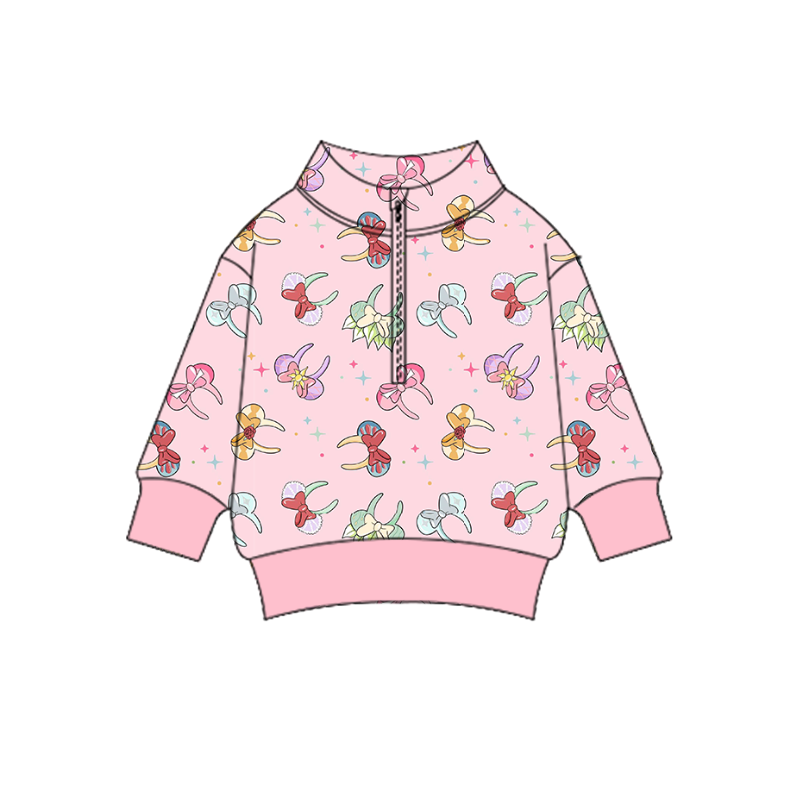 Princess Ears Quarter Zip PREORDER SHIPPING LATE OCTOBER