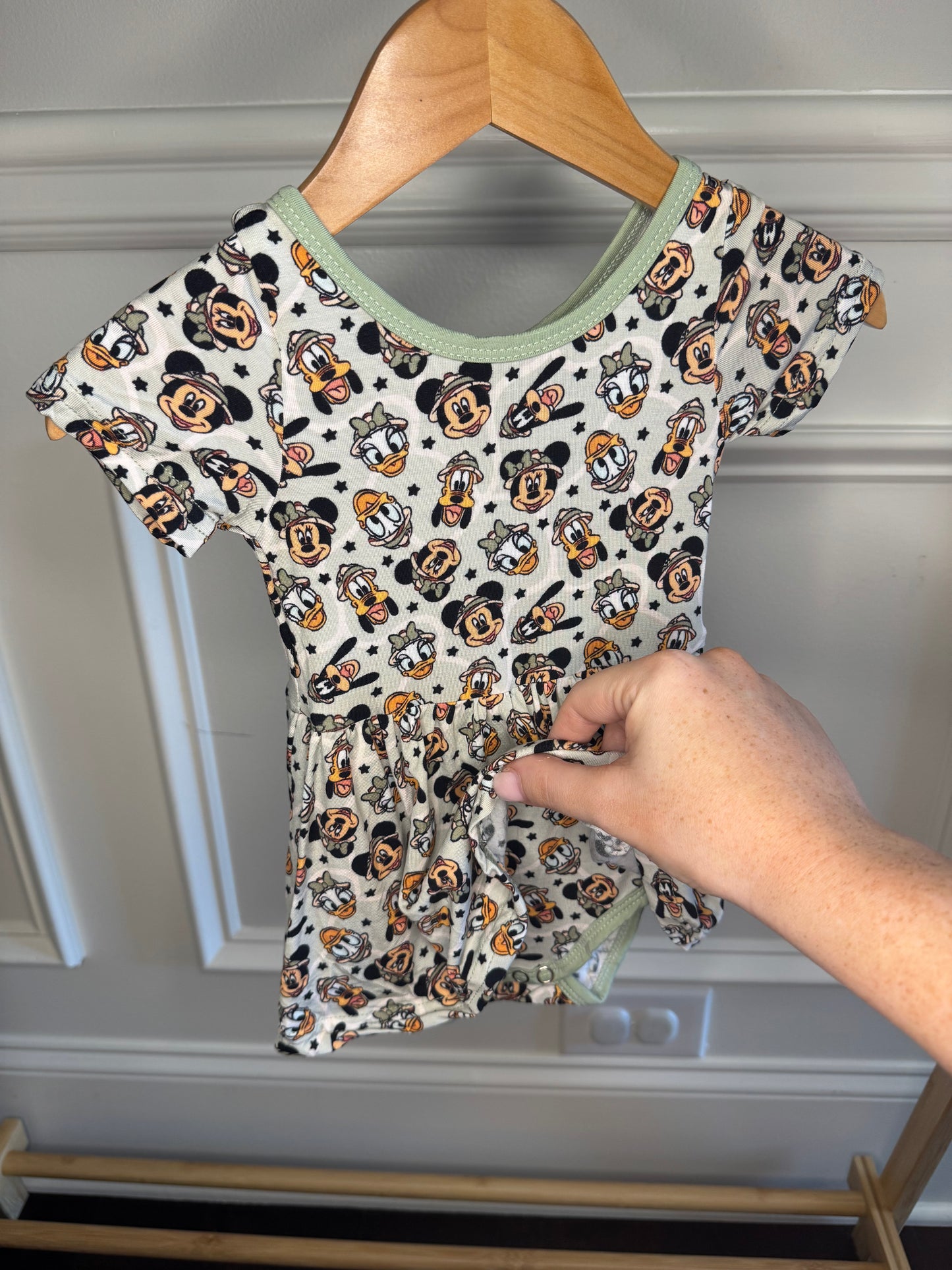 AK Bamboo Twirl Onesie