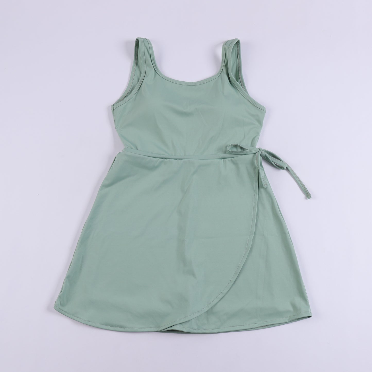 Dusty Sage ADULT Athletic Tie Dress