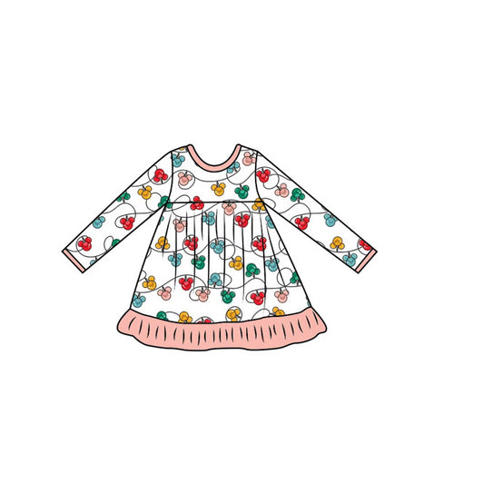 Christmas Mouse Lights Twirl Dress PREORDER ETA EARLY SEPTEMBER