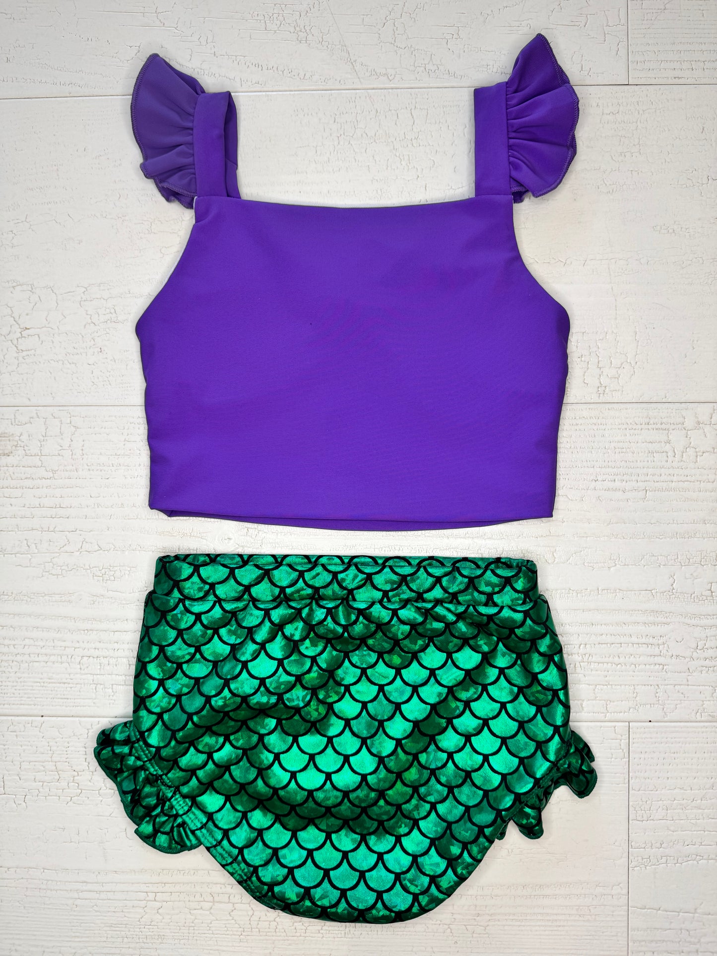 Mermaid Princess Girls Swim