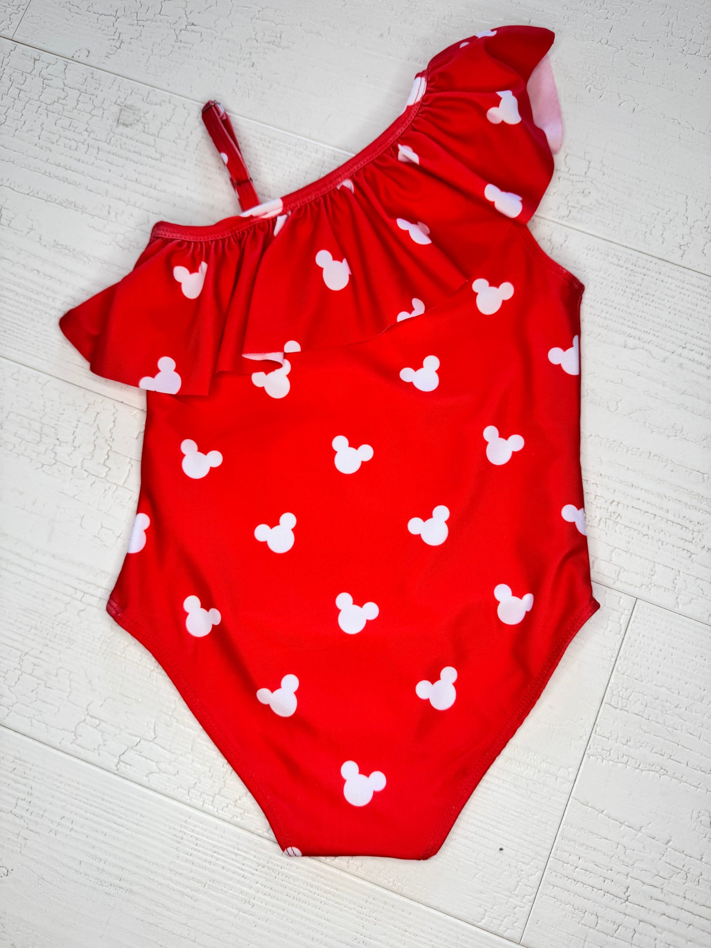 Red Mouse Girls One Piece Swimsuit