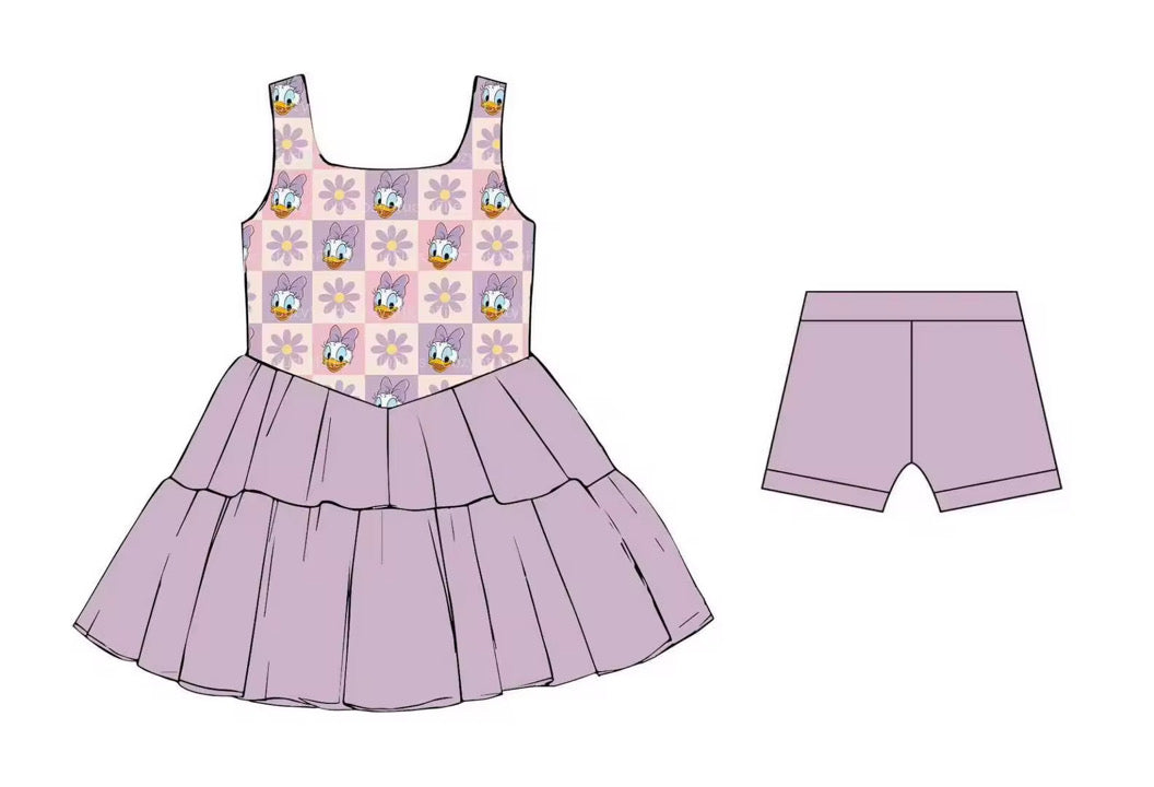 Daisy Tulle Athletic Dress
