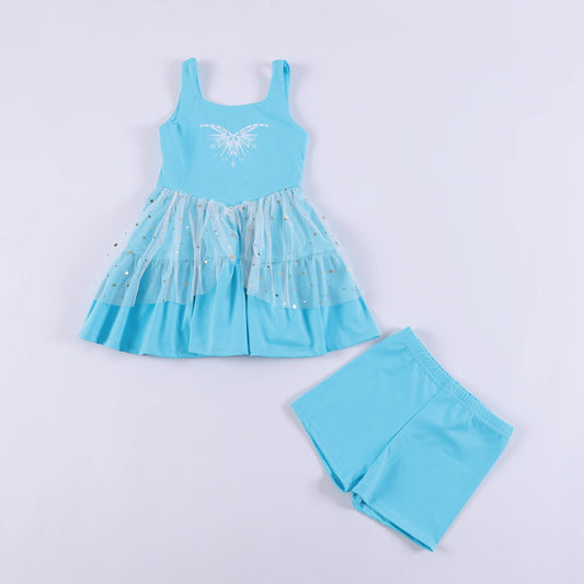 Ice Queen Fantasy Athletic Dress