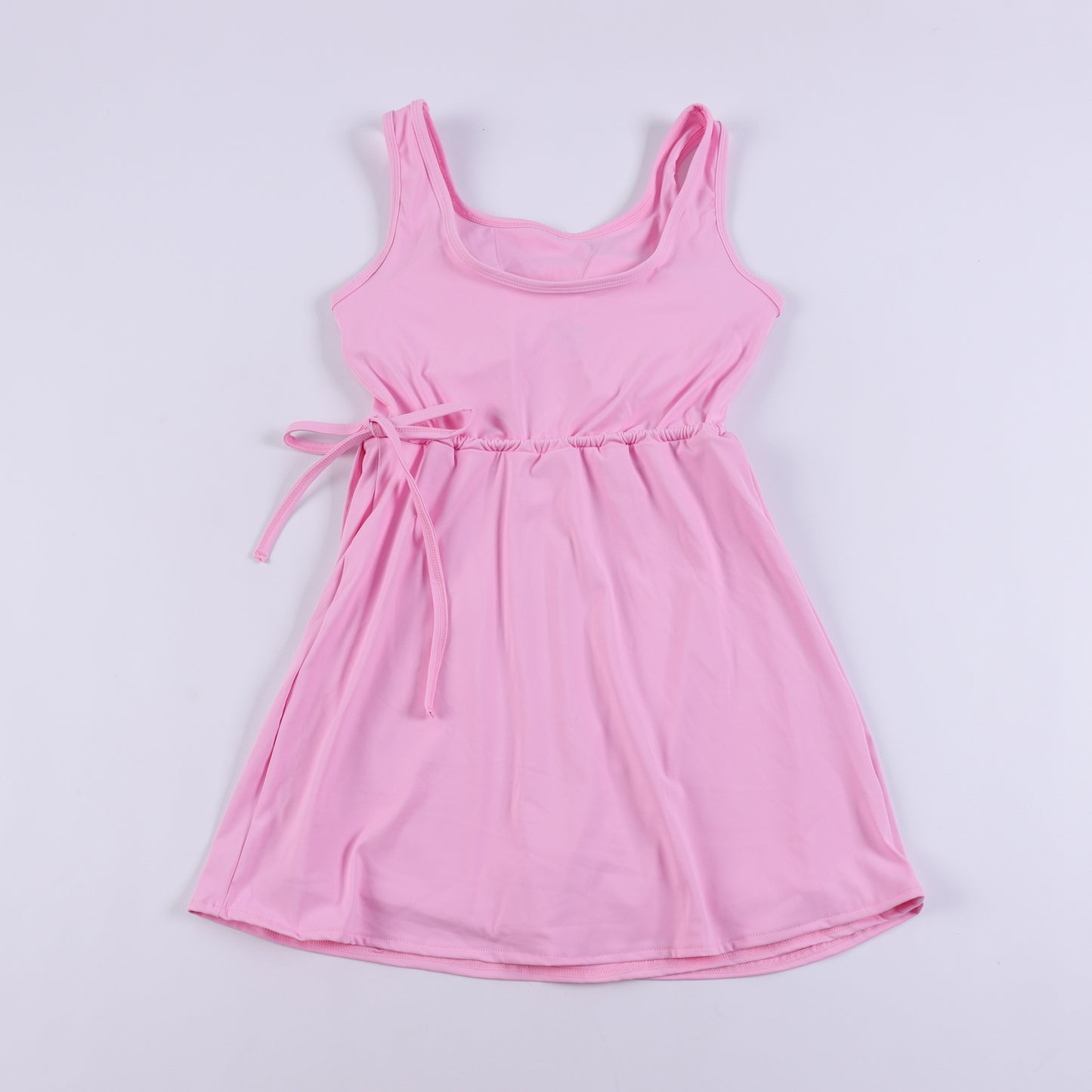 Bubblegum Pink ADULT Athletic Tie Dress