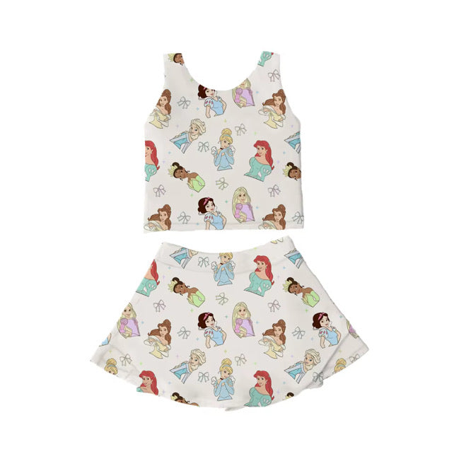 Cream Princess Athletic Set