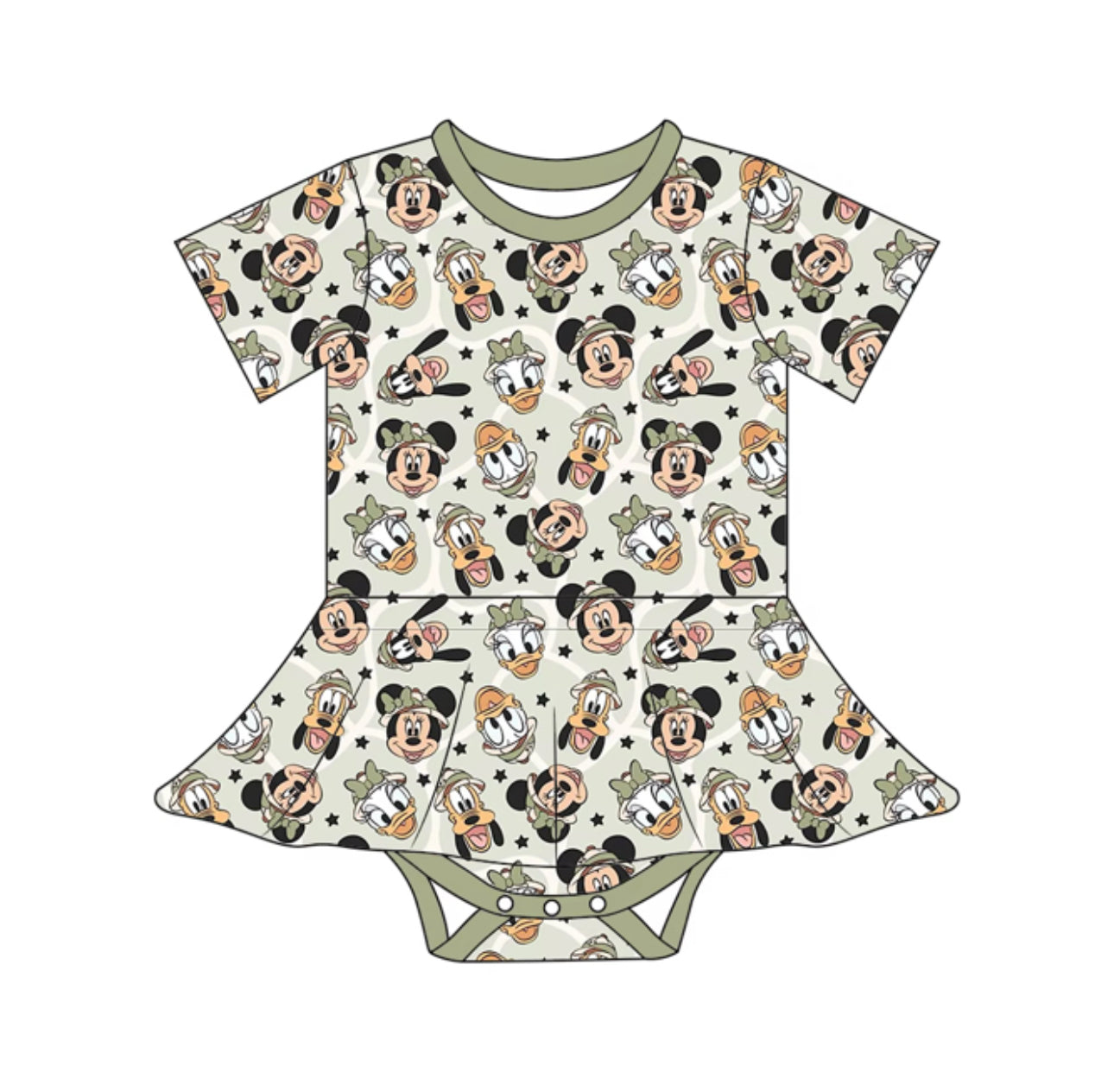 AK Bamboo Twirl Onesie PREORDER ETA LATE JUNE