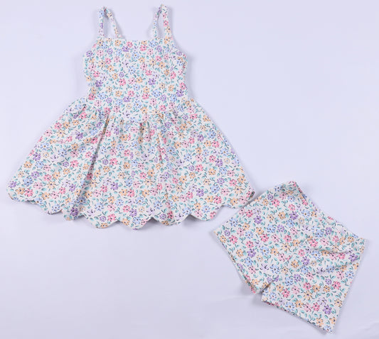 Ditzy Floral Athletic Dress