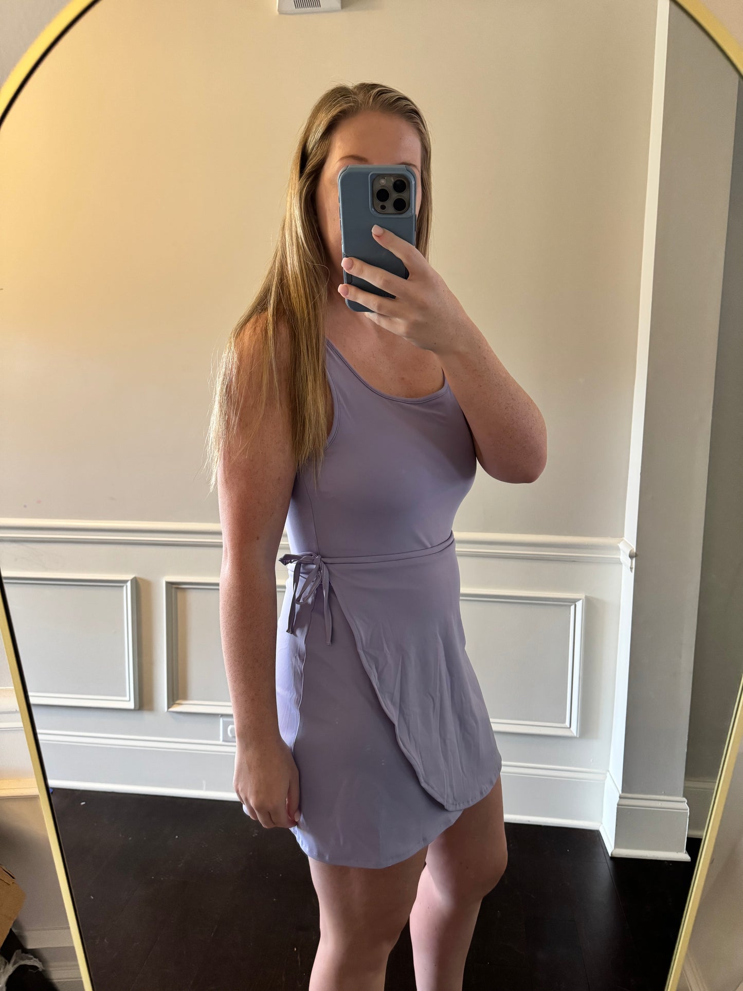 Lavender ADULT Athletic Tie Dress
