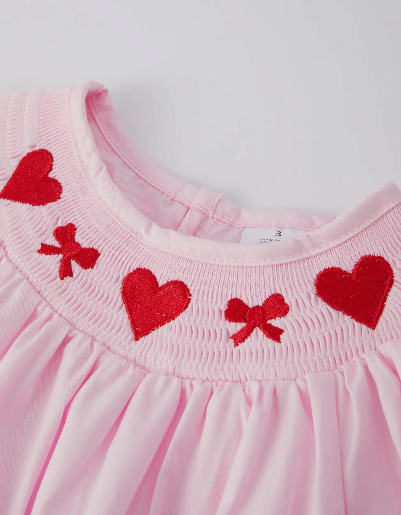 Smocked Valentine’s Day Dress