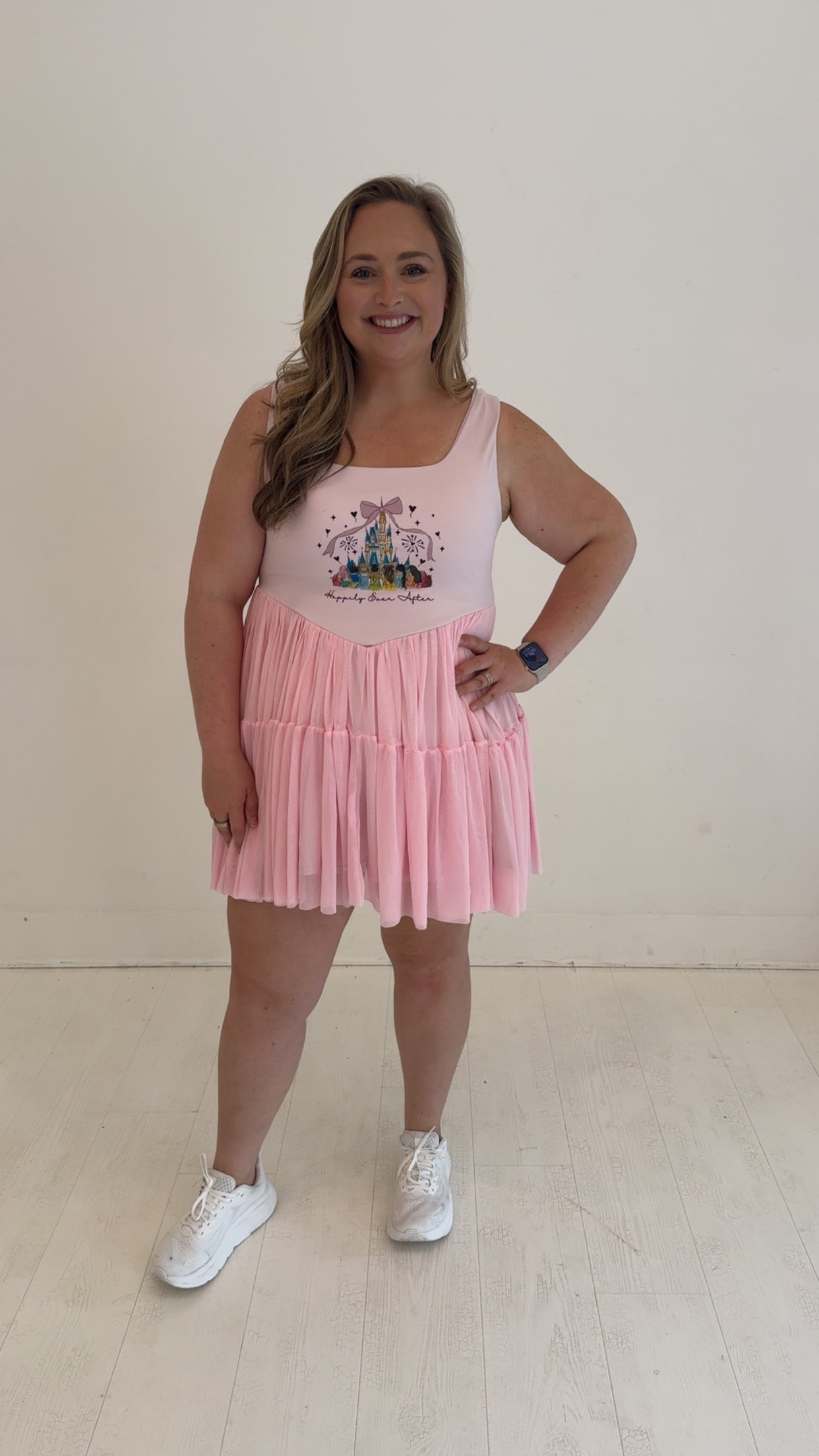 Happy Ever After ADULT Tulle Athletic Dress