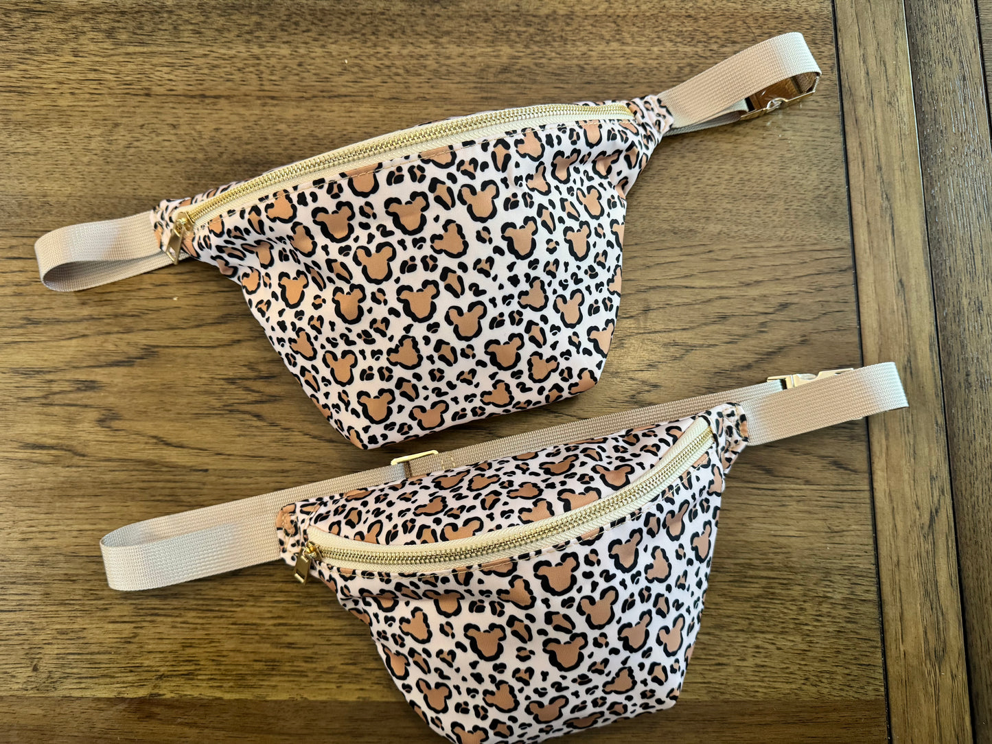 Cheetah Ears Mama & Mini Park Belt Bag