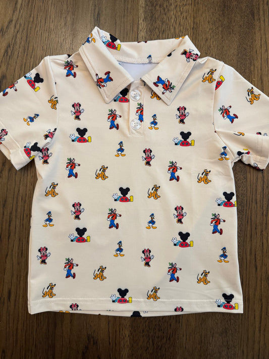Clubhouse Friends Boys Performance Polo PREORDER ETA LATE JUNE