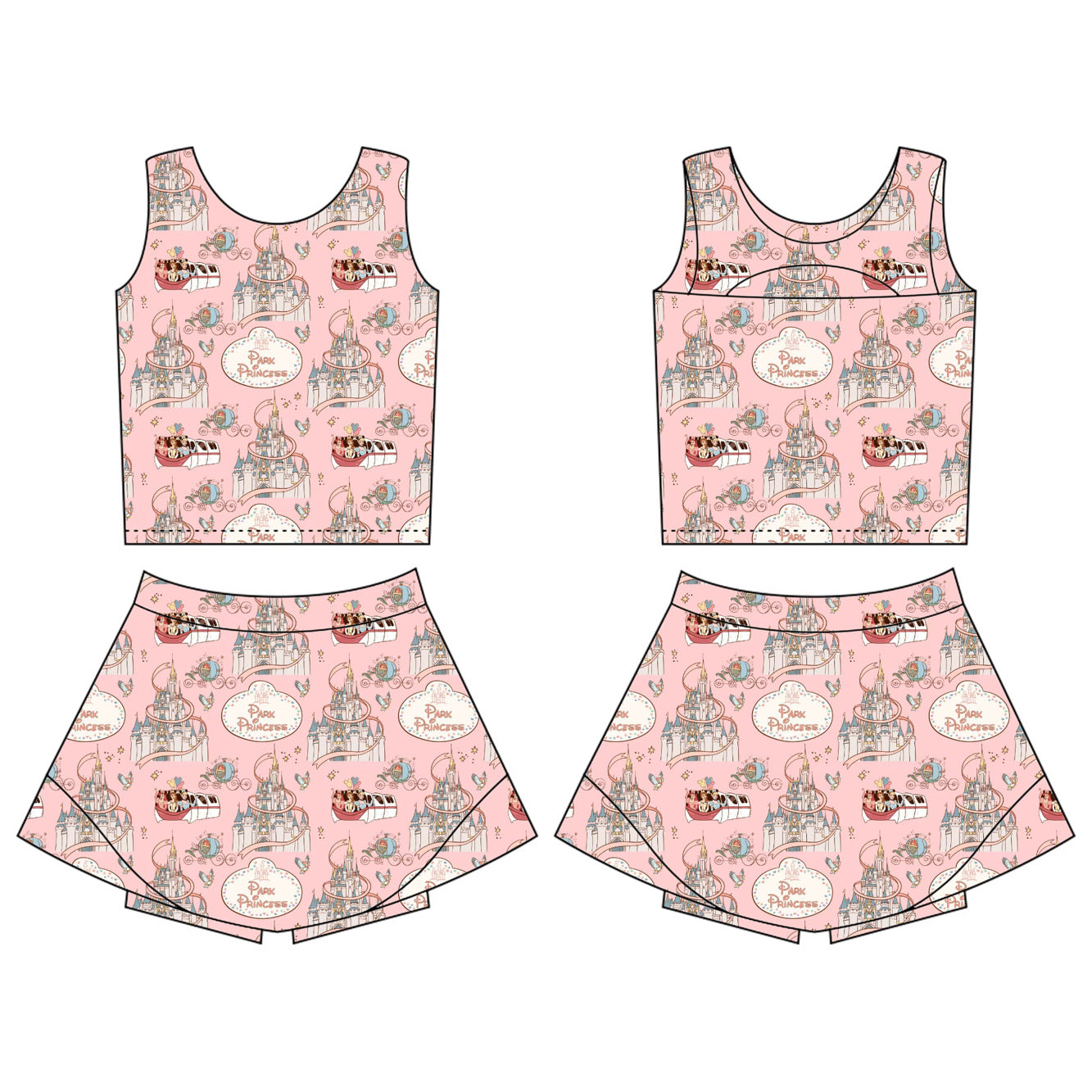 Park Princess Athletic Set PREORDER SHIPPING LATE OCTOBER