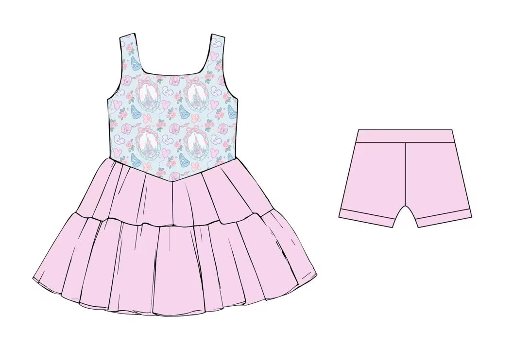 Coquette Castle Tulle ADULT Athletic Dress PREORDER SHIPPING MID AUGUST