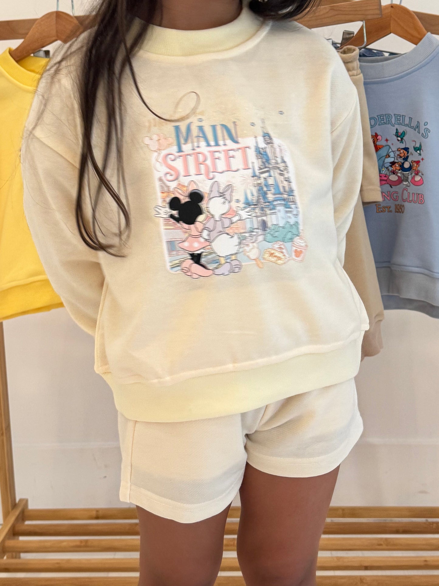 Meet me on Main Street Sweatshirt Set PREORDER SHIPPING EARLY NOVEMBER