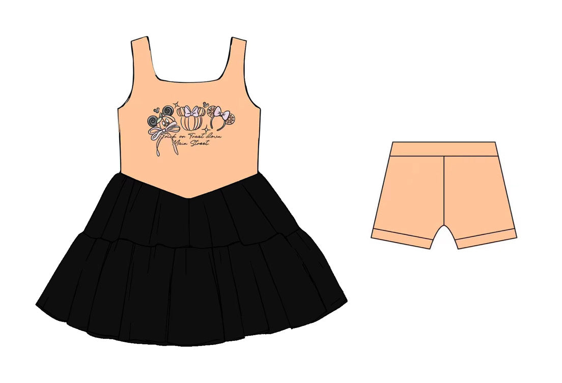 Trick or Treat Tulle ADULT Athletic Dress PREORDER SHIPPING MID JULY