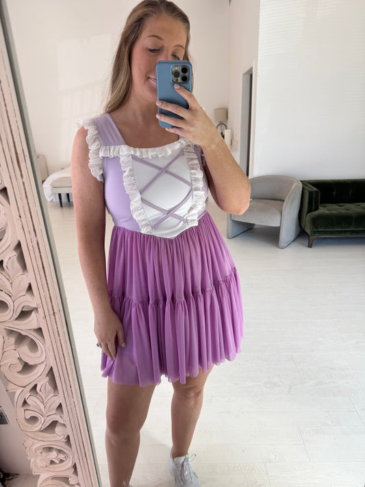 Tower Princess ADULT Fantasy Athletic Dress