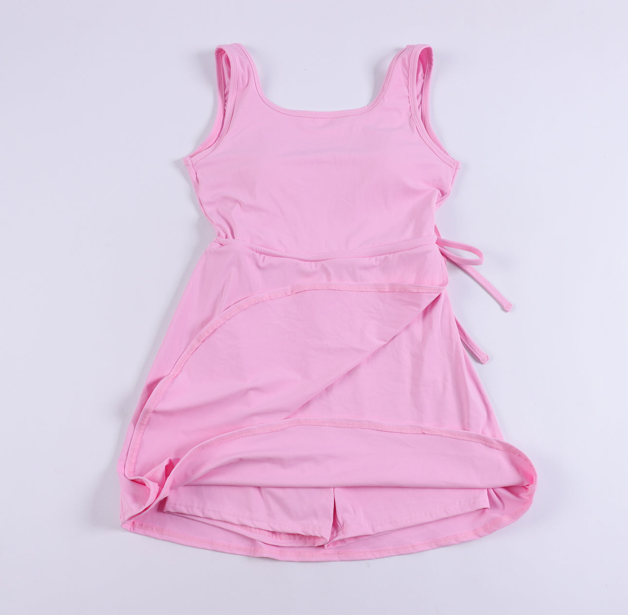 Bubblegum Pink ADULT Athletic Tie Dress