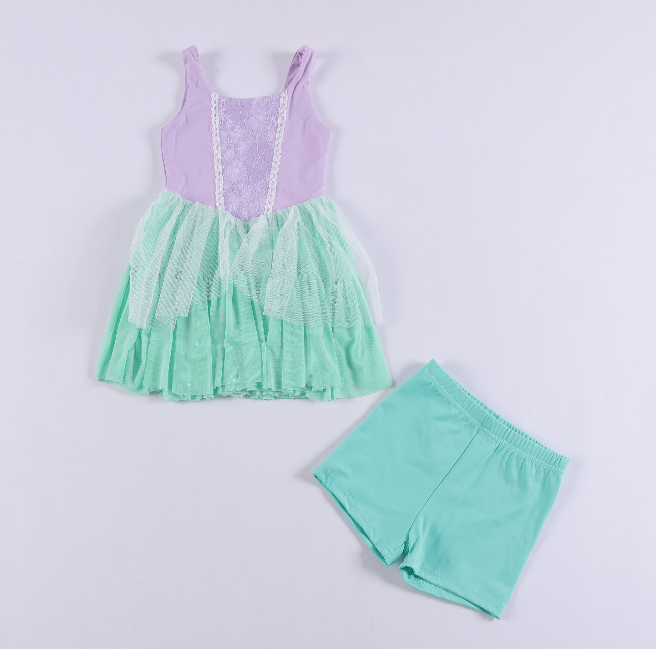 Mermaid Princess Fantasy Athletic Dress