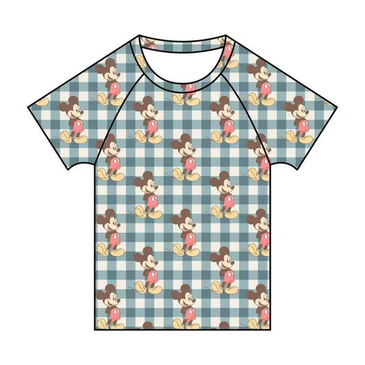Plaid Retro Mouse Performance Tee PREORDER SHIPPING MID MAY