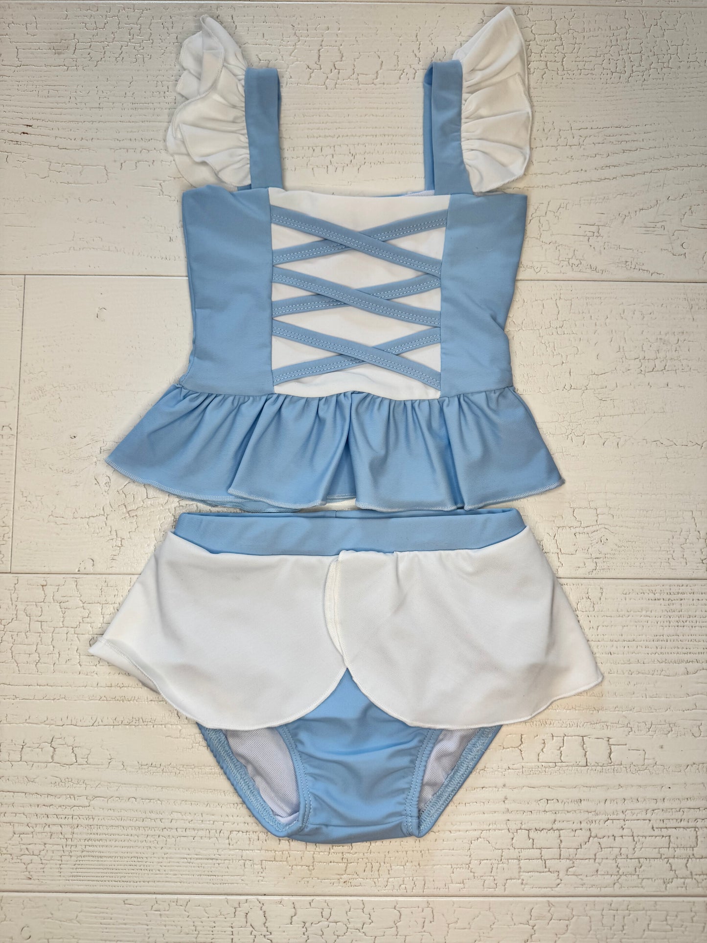 Glass Slipper Princess Girls Swim