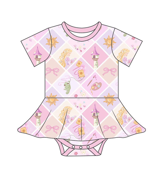 Lost Princess Bamboo Girls Twirl Onesie PREORDER SHIPPING MID DECEMBER