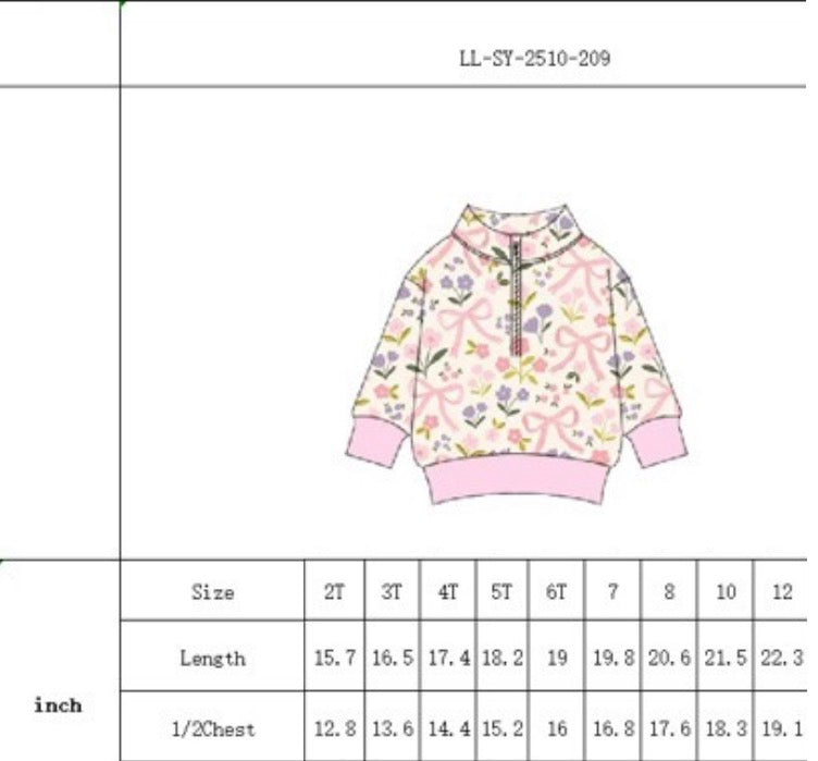 Cheetah Quarter Zip PREORDER SHIPPING EARLY DECEMBER