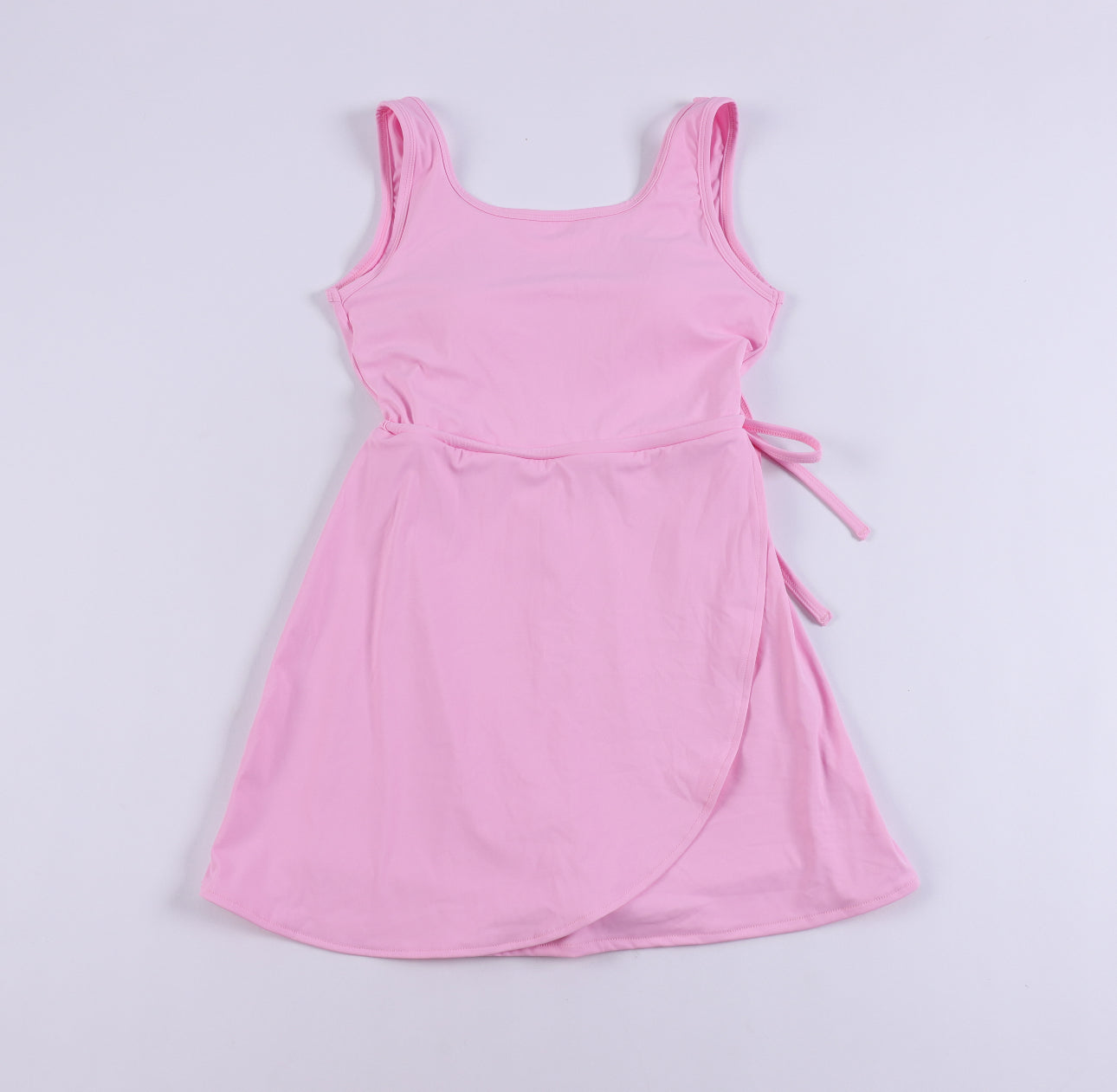 Bubblegum Pink ADULT Athletic Tie Dress