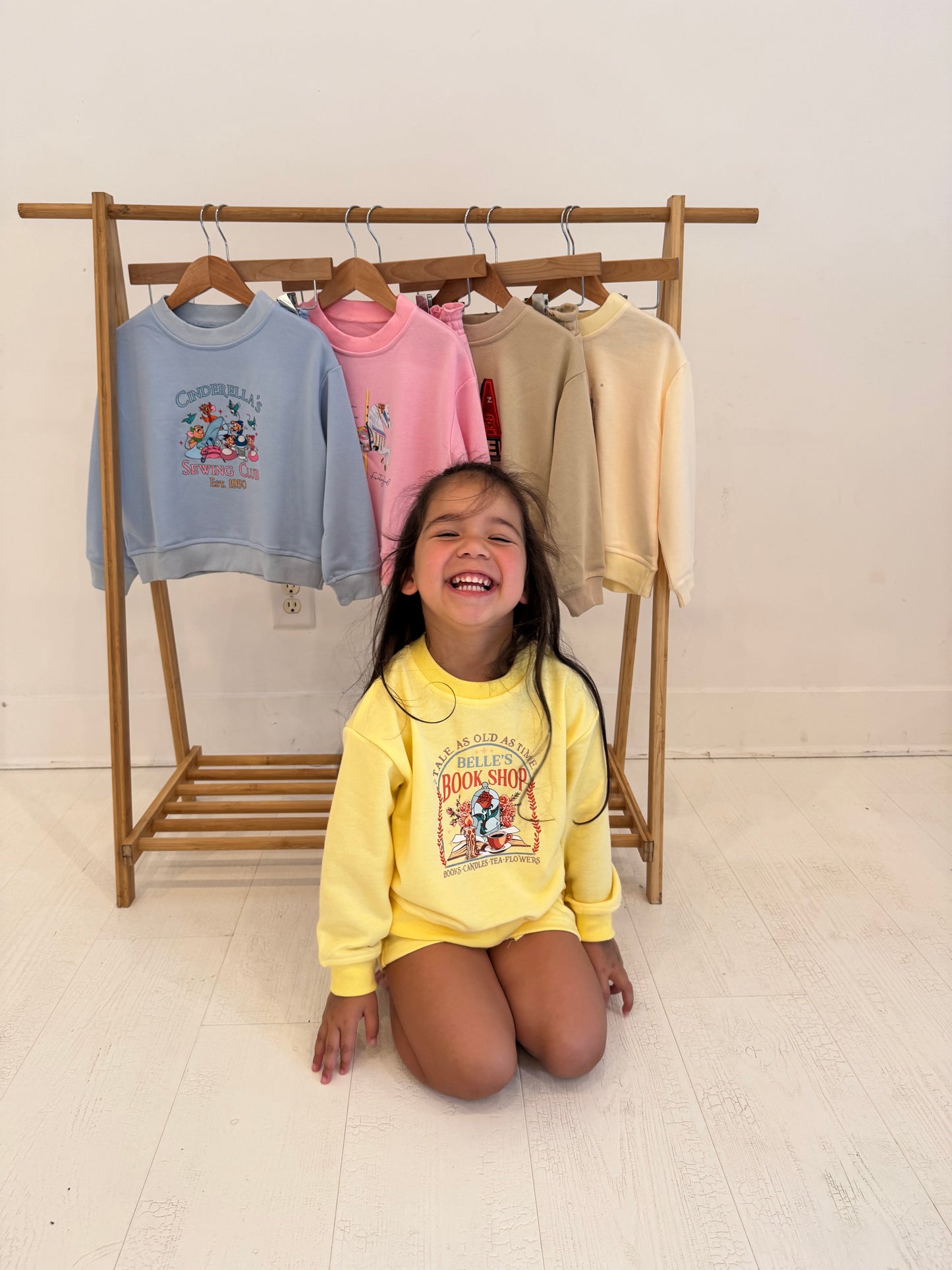 Belle’s Book Club Sweatshirt Set PREORDER SHIPPING EARLY NOVEMBER