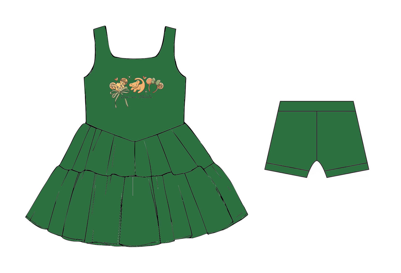 King of the Jungle ADULT Tulle Athletic Dress