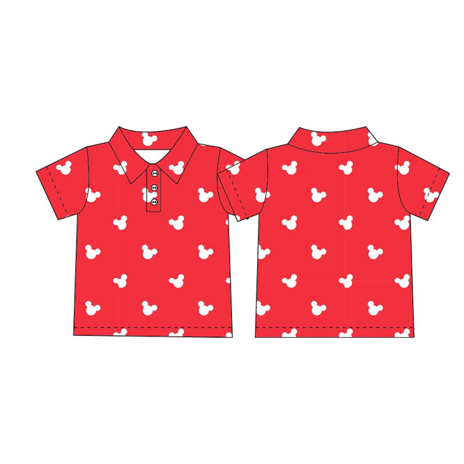 Red Mouse Ears ADULT Polo PREORDER ETA EARLY OCTOBER  by