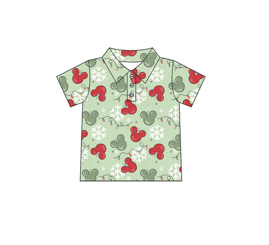 Mistletoe Magic Performance Polo PREORDER SHIPPING EARLY OCTOBER