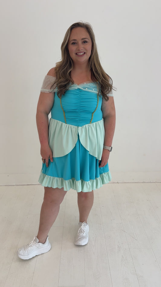 Arabian Nights Princess ADULT Fantasy Athletic Dress