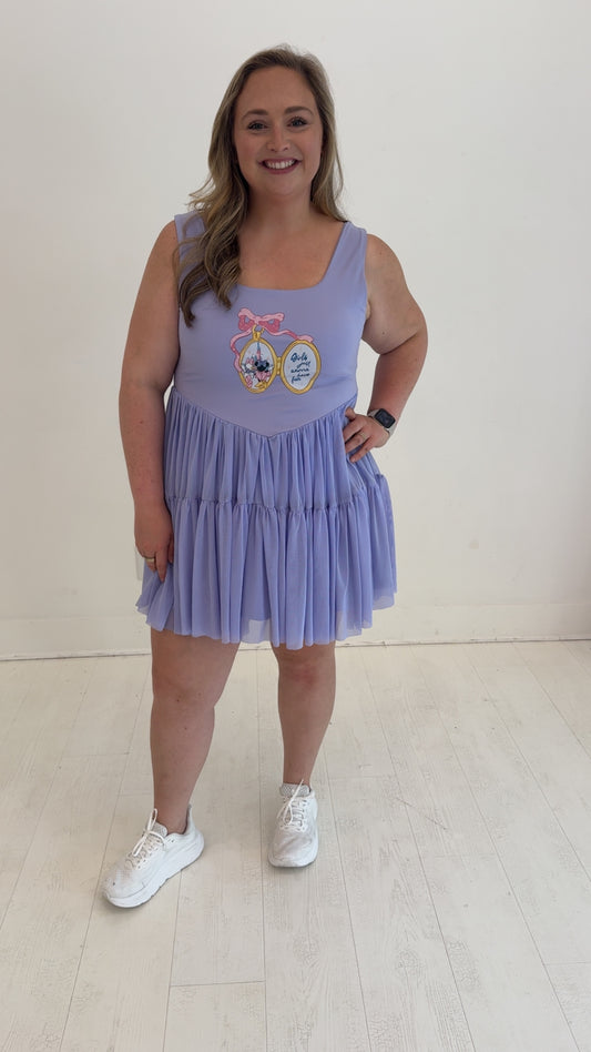 Besties ADULT Tulle Athletic Dress