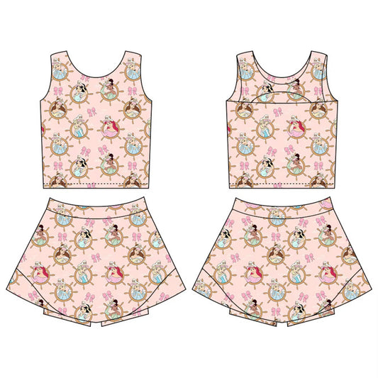 Nautical Princess ADULT Athletic Set PREORDER SHIPPING EARLY DECEMBER