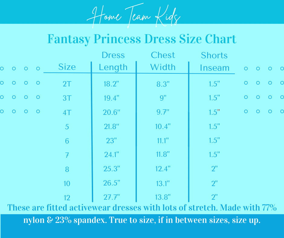 Mermaid Princess Fantasy Athletic Dress