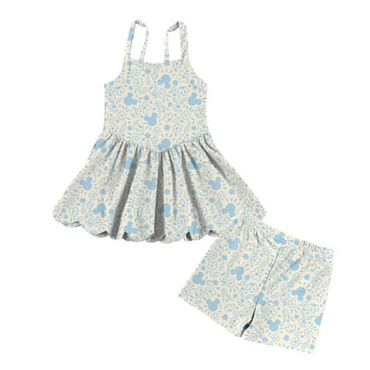 Tropical Blues Athletic Dress PREORDER SHIPPING MID NOVEMBER