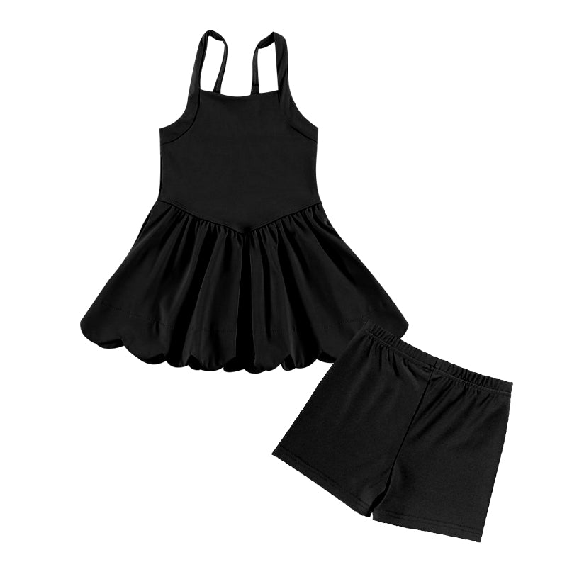 Black Athletic Dress PREORDER SHIPPING EARLY DECEMBER
