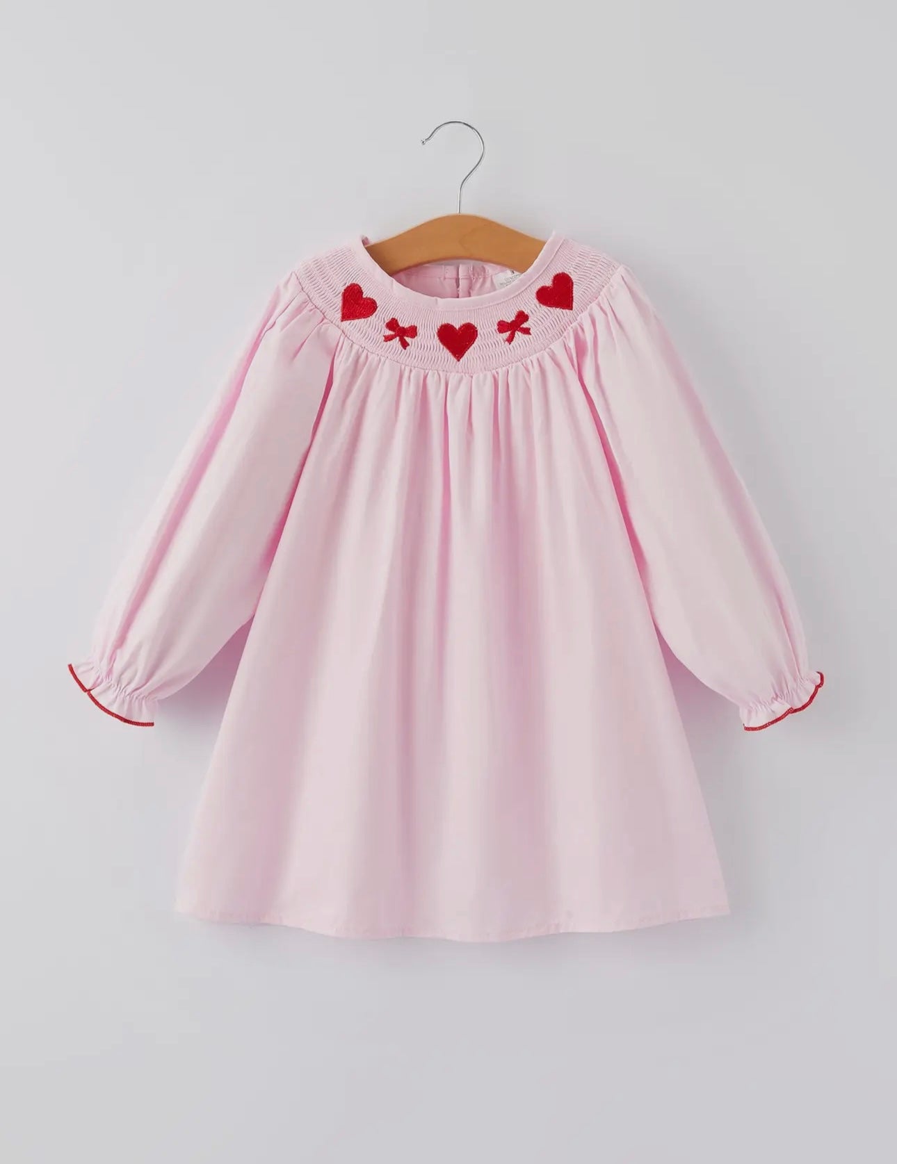 Smocked Valentine’s Day Dress